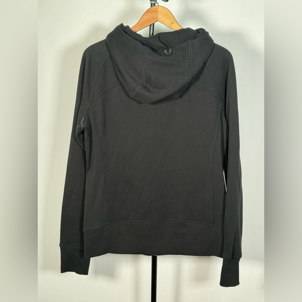 NWOT Lululemon Scuba Hoodie *Light Cotton Fleece Black - Picture 5 of 7